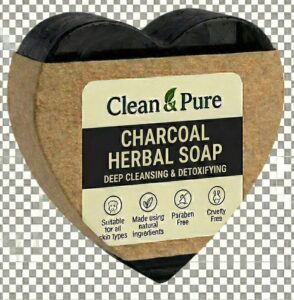 charcoal herbal soap 1