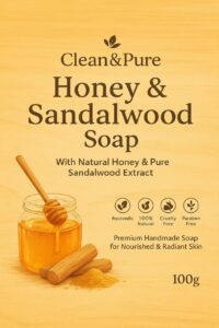 hony & sandelwood harbal soap