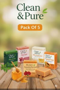 pack of 5 soaps