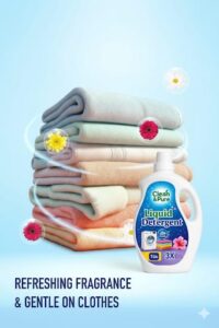 poster freagnce of detergent liquid
