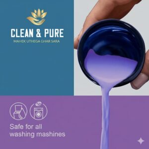 poster freagnce of detergent liquid masurement cap